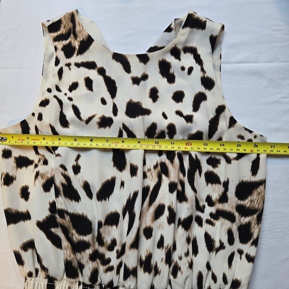 Leopard Print Sleeveless Dress - Size XS - Picture 7 of 9